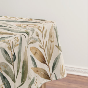 Leaves  tablecloth