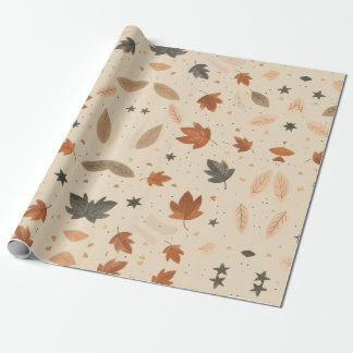 LEAVES WRAPPING PAPER