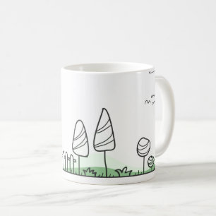 Leaving Gift Personalised For a Woman Coffee Mug