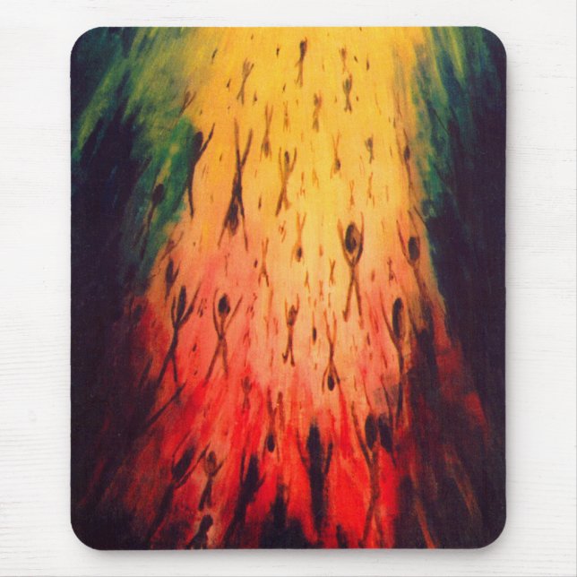 Leaving The Darkness Enter The Light Mouse Pad (Front)