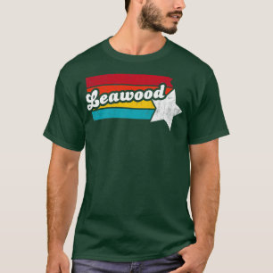Leawood Kansas Vintage Distressed Souvenir 2 T-Shirt