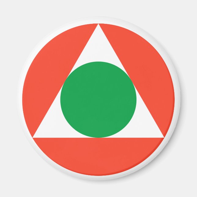 Lebanese Air Force Roundel Magnet (Front)