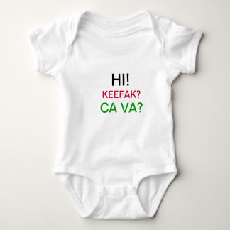 Lebanese baby clothing baby bodysuit