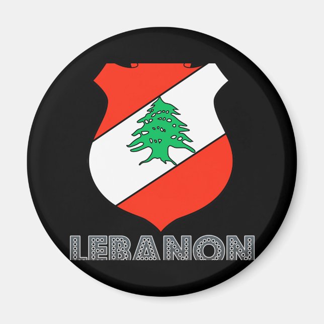 Lebanese Emblem Magnet (Front)