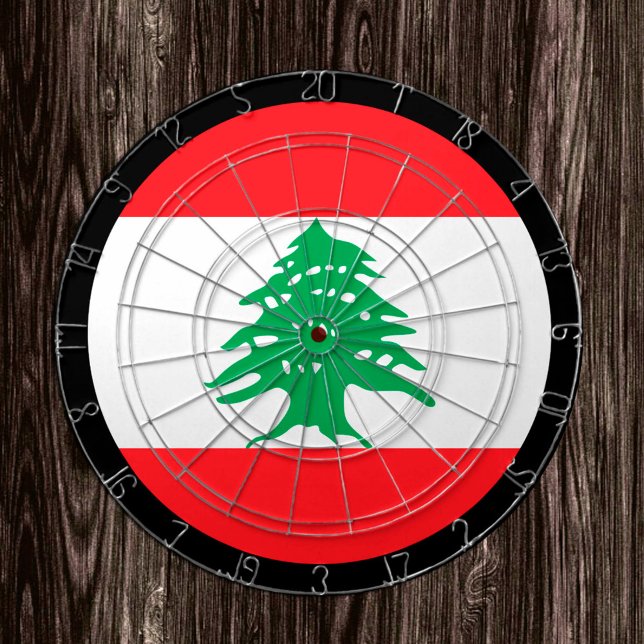Lebanese Flag Dartboard & Lebanon / game board (Creator Uploaded)