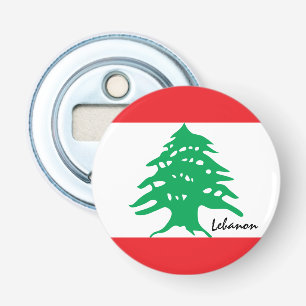 Lebanese flag & Middle East - fashion/sports fans Bottle Opener