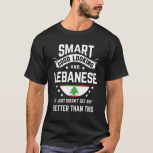 Lebanese Flag Native Pride Lebanon Lebanese Roots T-Shirt