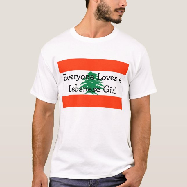 Lebanese Girl T-Shirt (Front)