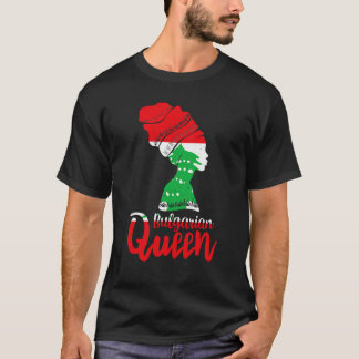 Lebanese Lebanon Flag Afro Roots T-Shirt