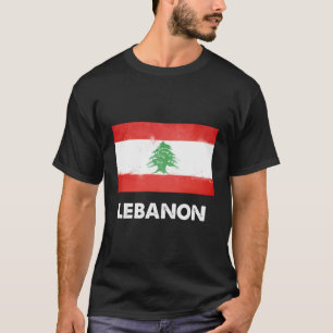 Lebanese Lebanon Flag T-Shirt