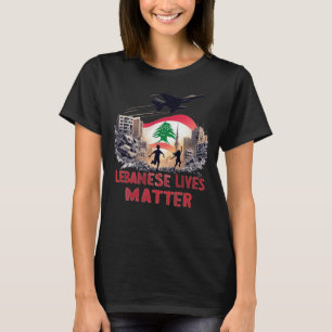 Lebanese Lives Sticker  T-Shirt