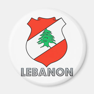 Lebanon Coat of Arms Magnet