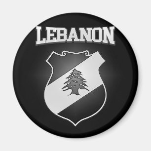 Lebanon Coat of Arms Magnet