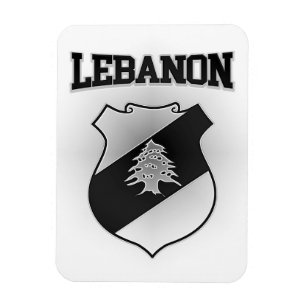 Lebanon Coat of Arms Magnet