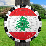 Lebanon Dartboard & Lebanese Flag / game board<br><div class="desc">Dartboard: Lebanon & Lebanese flag darts,  family fun games - love my country,  summer games,  holiday,  fathers day,  birthday party,  college students / sports fans</div>