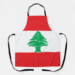 Lebanon Flag Apron