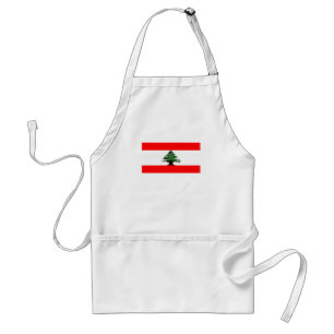 Lebanon Flag Apron