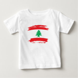 Lebanon flag baby T-Shirt