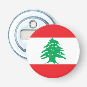 Lebanon flag bottle opener