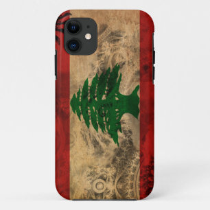 Lebanon Flag iPhone 11 Case