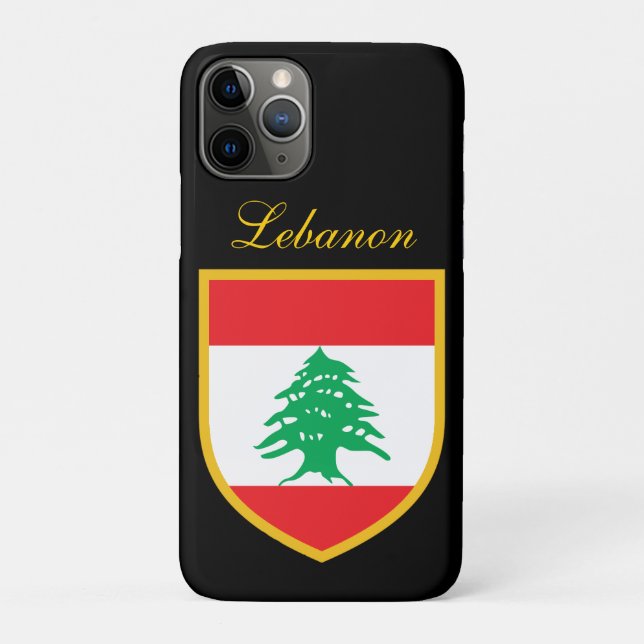 Lebanon Flag Case-Mate iPhone Case (Back)
