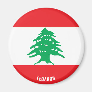 Lebanon Flag Charming Patriotic Magnet