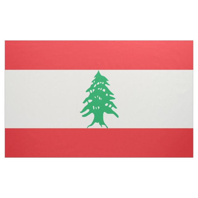 Lebanon Flag Fabric (Yard)