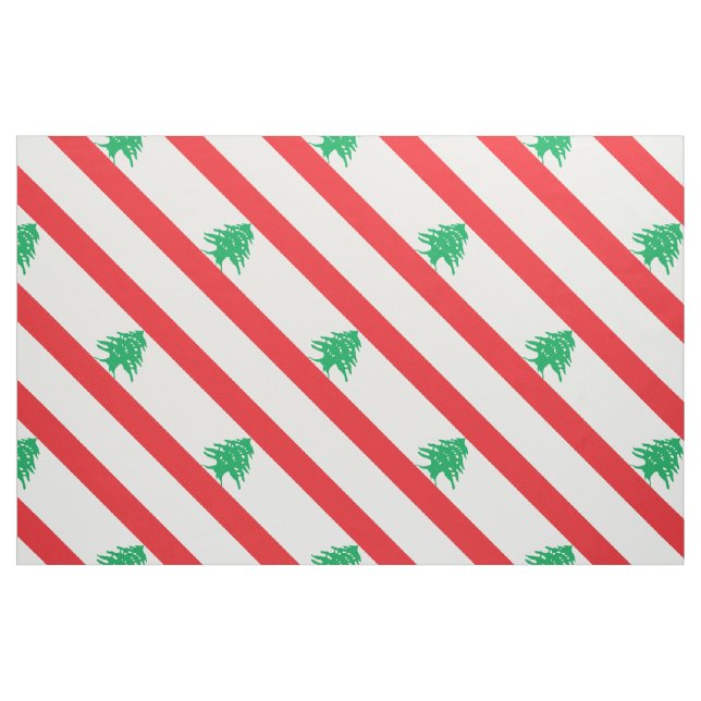 Lebanon Flag Fabric (Yard)