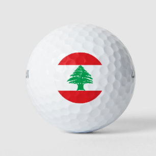Lebanon Flag Golf Balls