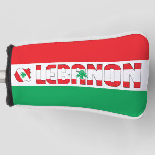 Lebanon Flag Gorgeous Patriotic Golf Head Cover