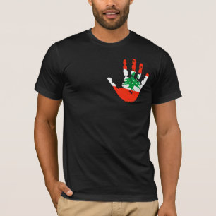 Lebanon Flag Handprint T-Shirt