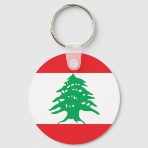 Lebanon Flag Keychain