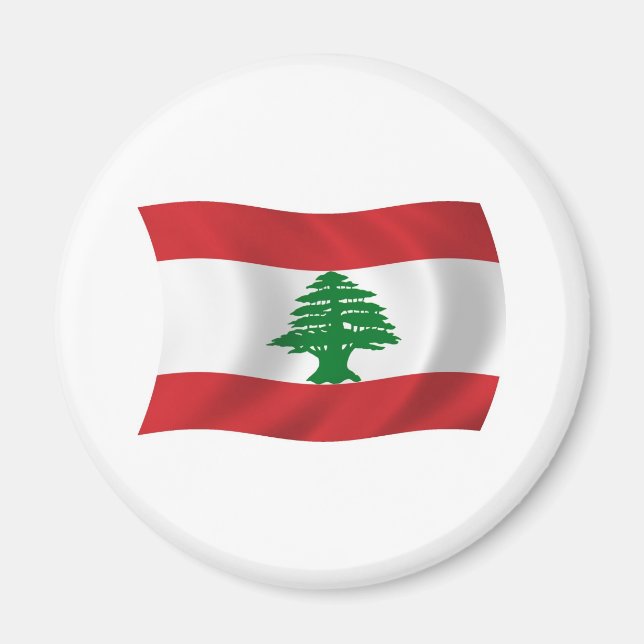 Lebanon Flag Magnet (Front)