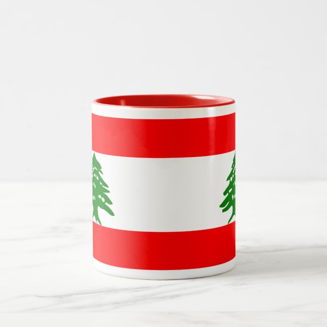 Lebanon Flag Mug (Center)