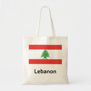 Lebanon Flag Tote Bag