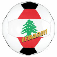 Lebanon Football & Lebanese Flag / Sport