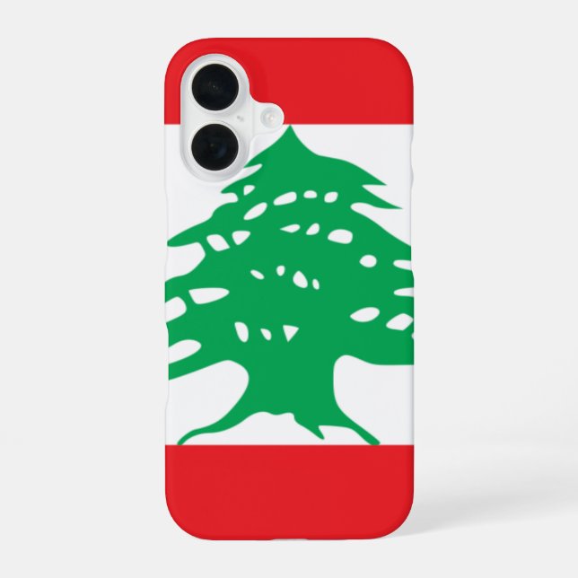 lebanon iPhone 16 case (Back)