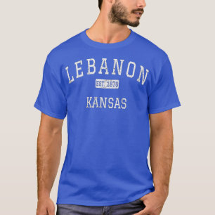 Lebanon Kansas KS Vintage T-Shirt