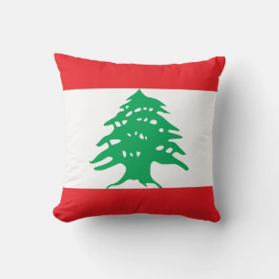 Lebanon (Lebanese) Flag Cushion