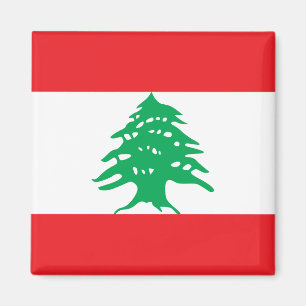 Lebanon (Lebanese) Flag Magnet