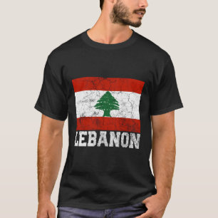 Lebanon Lebanese Flag Pride Roots Country Family N T-Shirt