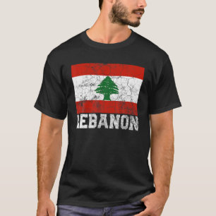 Lebanon Lebanese Flag Pride Roots Country Family N T-Shirt