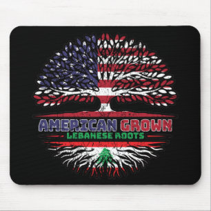 Lebanon Lebanese US American USA United States Mouse Pad