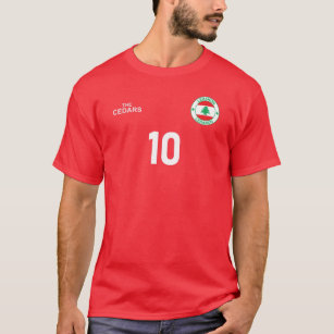 Lebanon National Football Team Soccer Retro T-Shirt