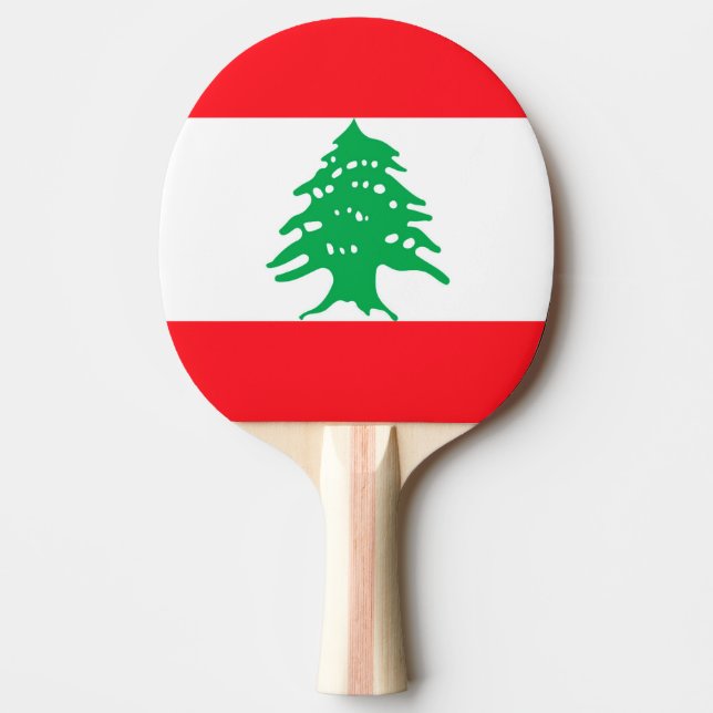 Lebanon Ping Pong Paddle (Front)