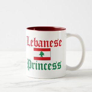 Lebanon Princess Two-Tone Coffee Mug