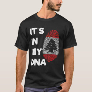 Lebanon Proud Lebanese Flag State Flag DNA Flag Co T-Shirt