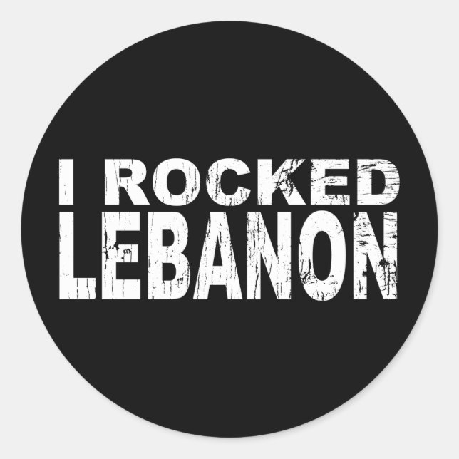 Lebanon Sticker (Front)