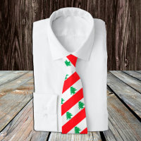 Lebanon Ties, fashion Lebanese Flag, business