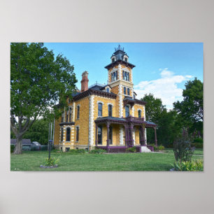 Lebold Mansion, Abilene, Kansas  Poster